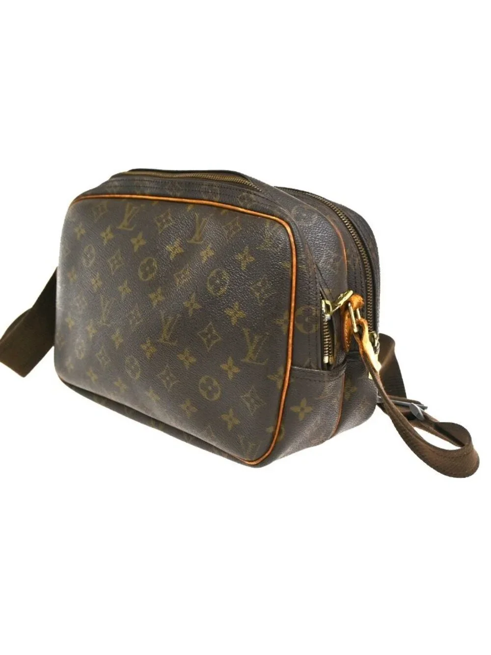 Louis Vuitton Reporter PM Shoulder Bag Monogram Leather